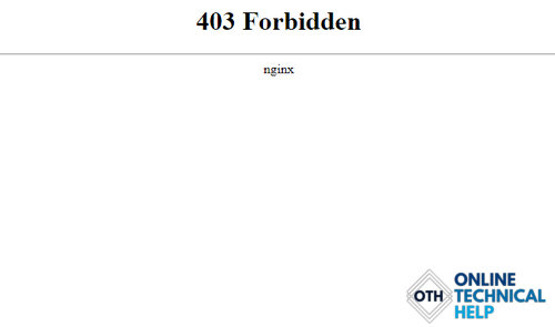403 forbidden sollution image