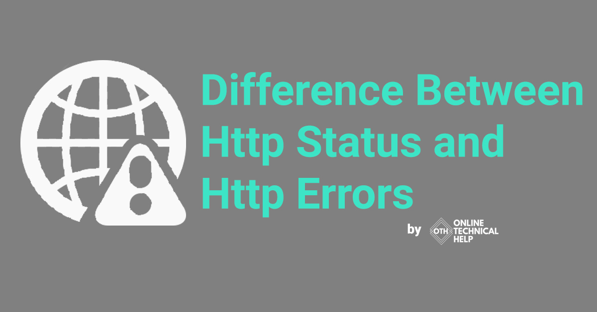 difference between http error and http statues image