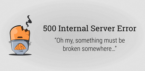 http error 500 internal server error picture solution