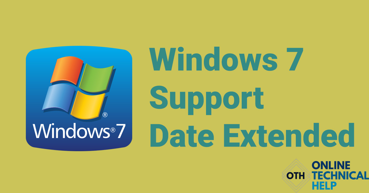 windows7 supported date extended